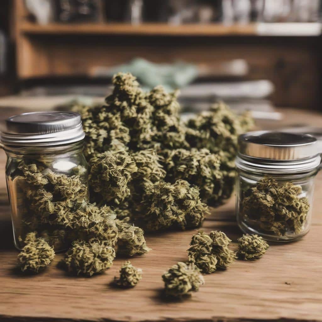 Cannabis sativa flos – Cannabis flos MEDEZIN 20% THC < 1% CBD AMNESIA HAZE (DESERT FLAME)