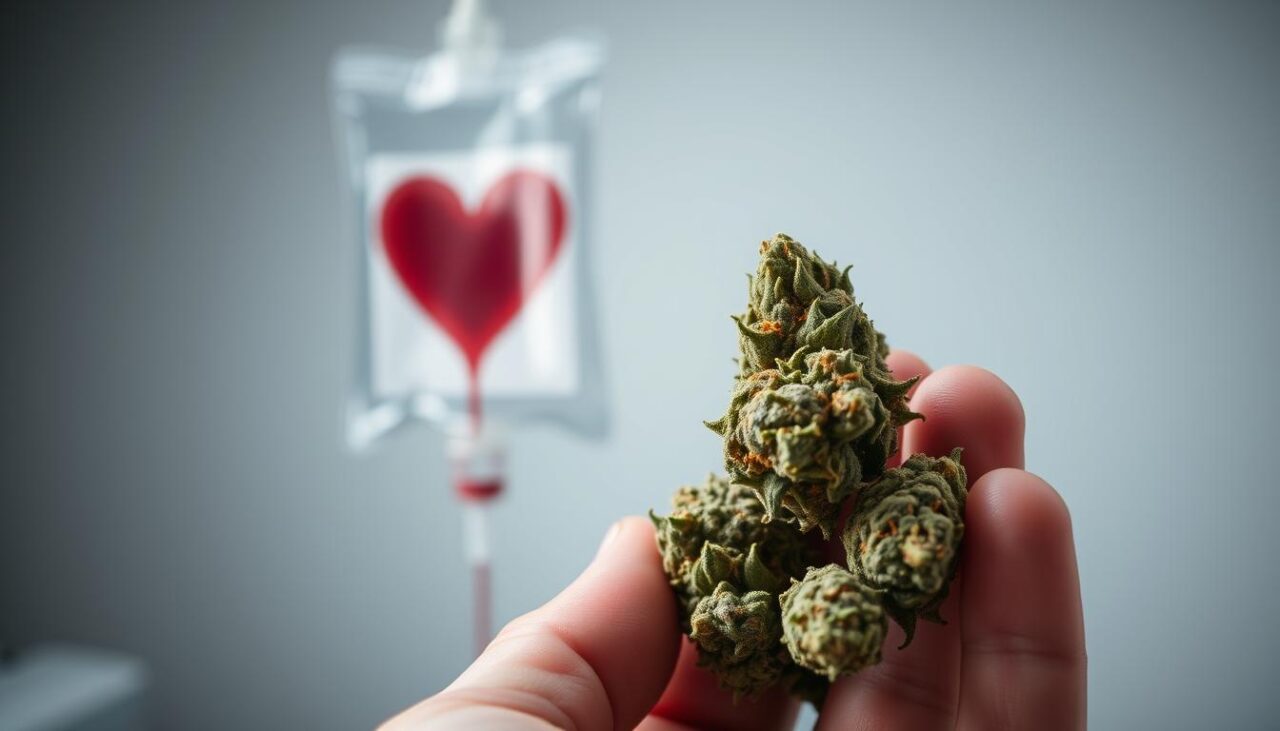 medyczna marihuana a oddawanie krwi