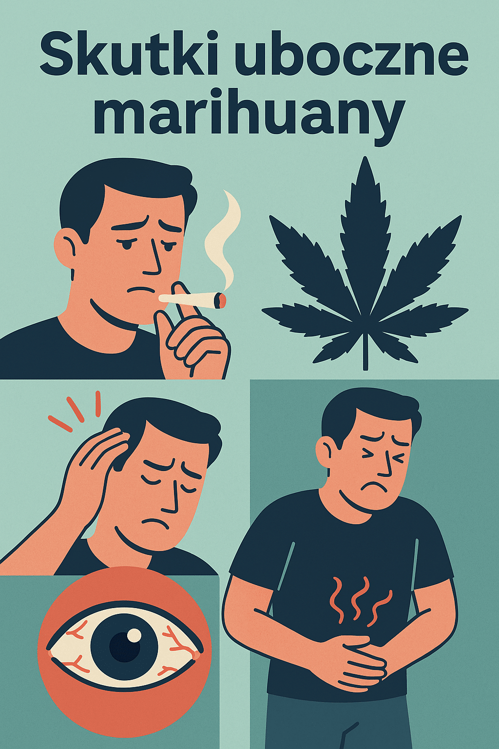 marihuana skutki uboczne