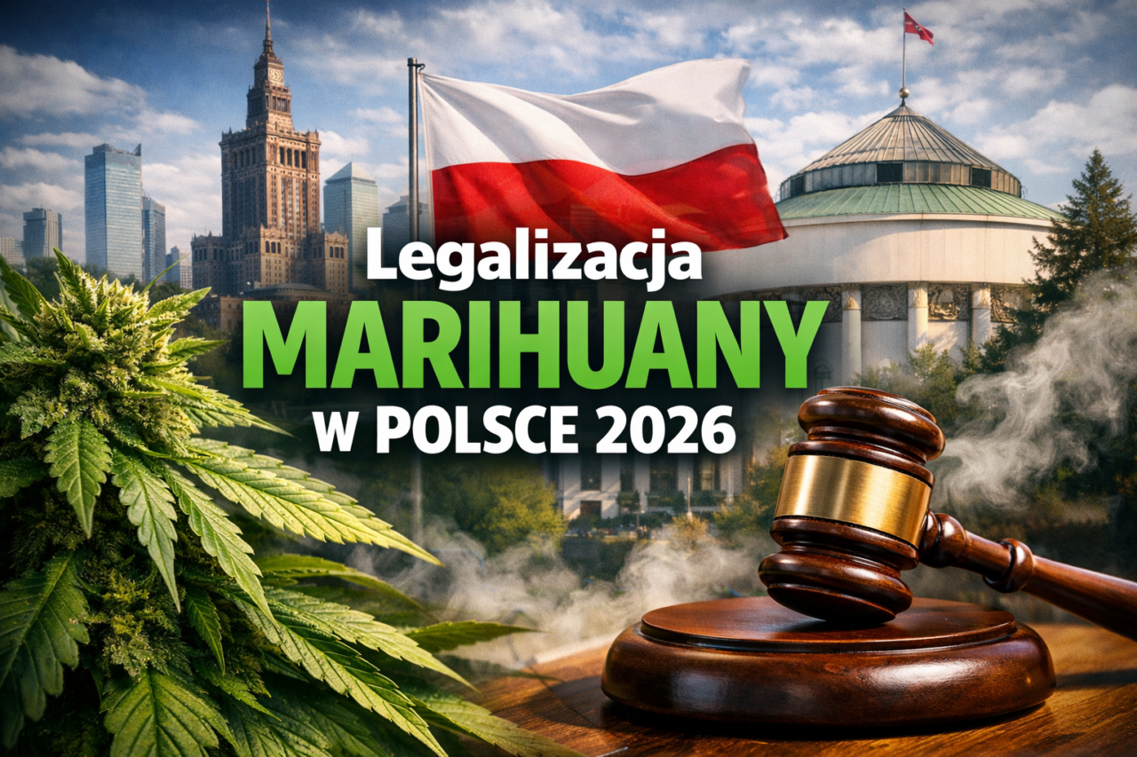 Legalizacja i depenalizacja marihuany w Polsce — stan prawny 2026
